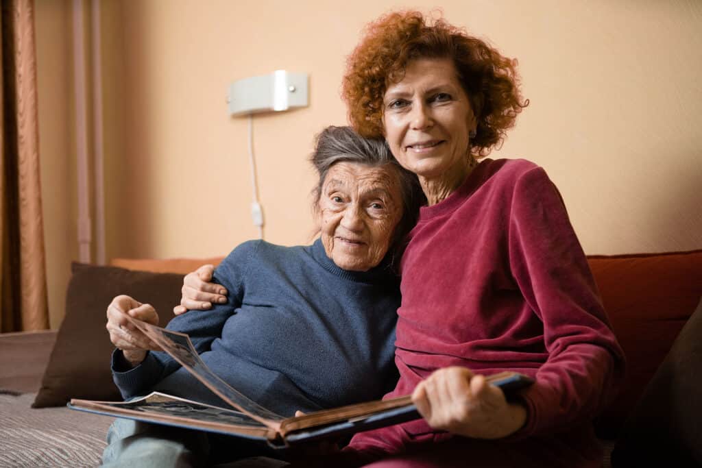 Companion care at home helps seniors with hearing issues and other health issues stay connected with social interaction.